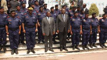 Charles Bisengimana prend officiellement la place de John Numbi à la tête de la Police Nationale Congolaise