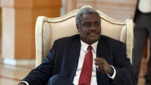 Moussa Faki Mahamat, le Président de la Commission de l’UA © RFI