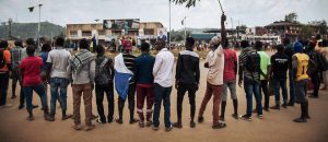 Des habitants de Beni protestent contre le report des élections dans leur région le 27 décembre