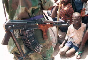 Le 2 septembre 1998, à Kalemie, dans l’est de la République démocratique du Congo (RDC). ABDELHAK SENNA/AFP