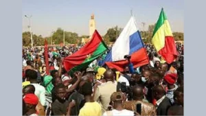 Manifestation lors du dernier coup d'Etat à Ouagadougou