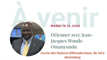 CERCLE DES NATIONS - Au-delà de ma peine : débat-déjeuner avec Jean-Jacques Wondo, le 16 décembre 2025